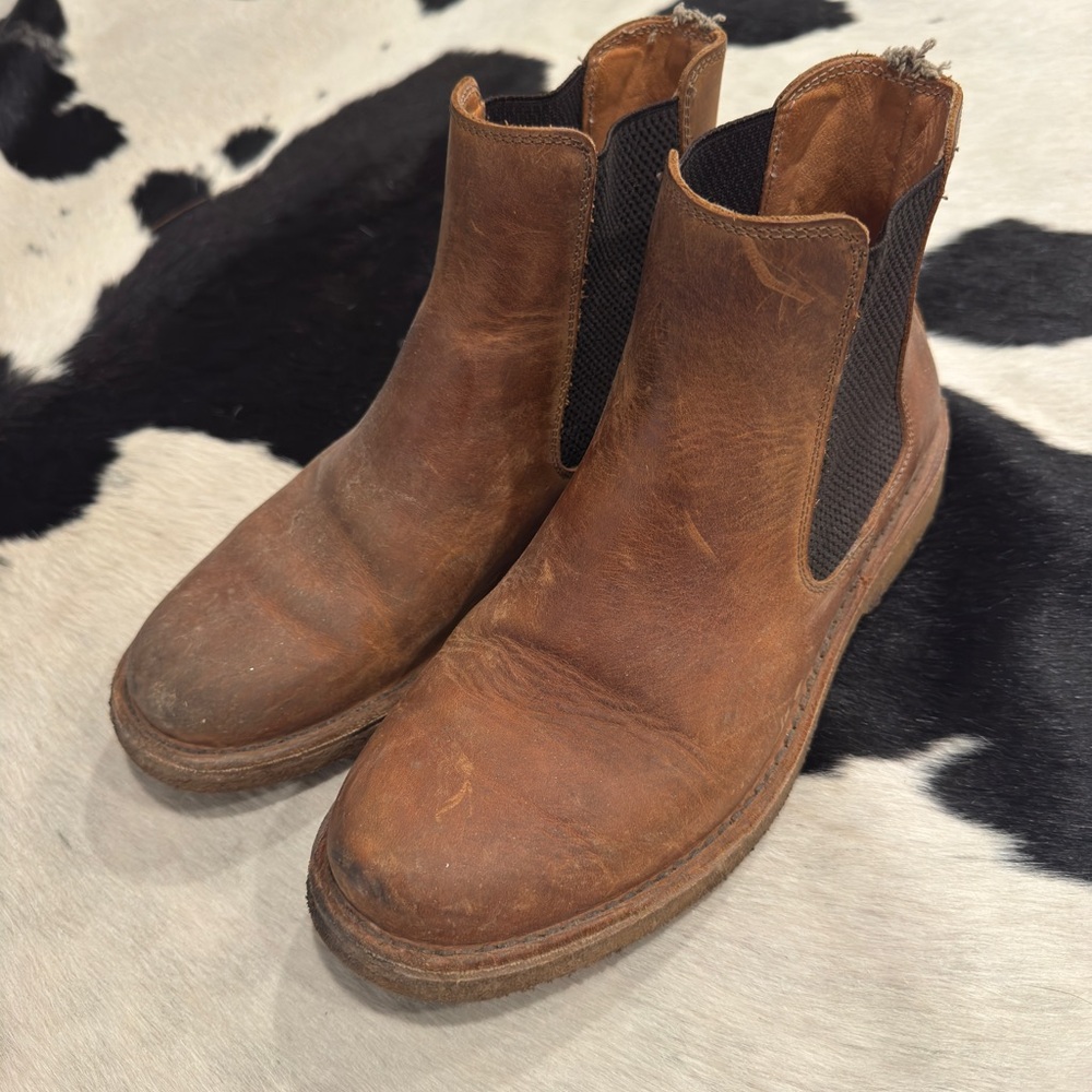 Timberland Men's Brown Leather Chelsea Boots